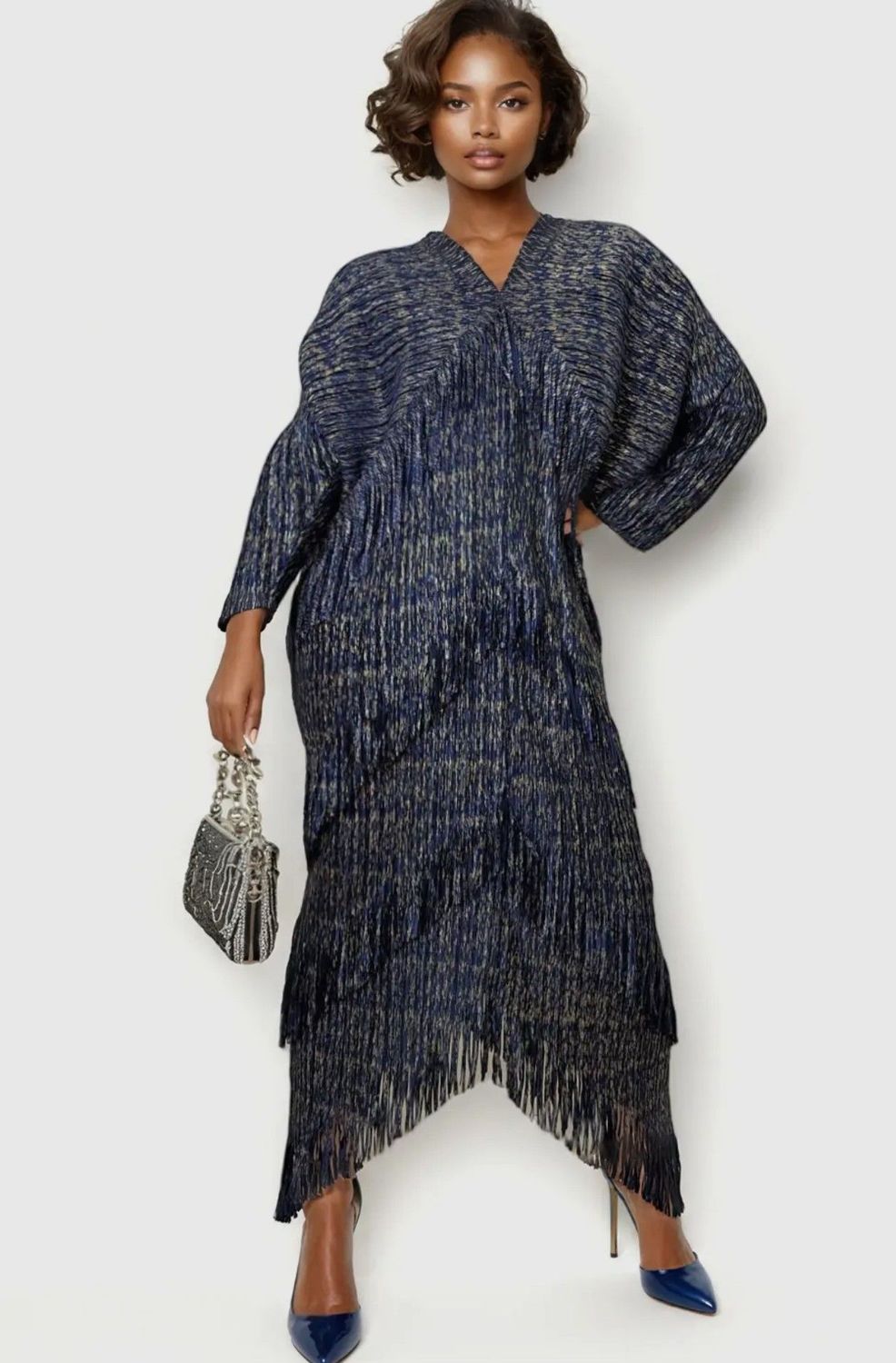 Accordion Fabric Dress