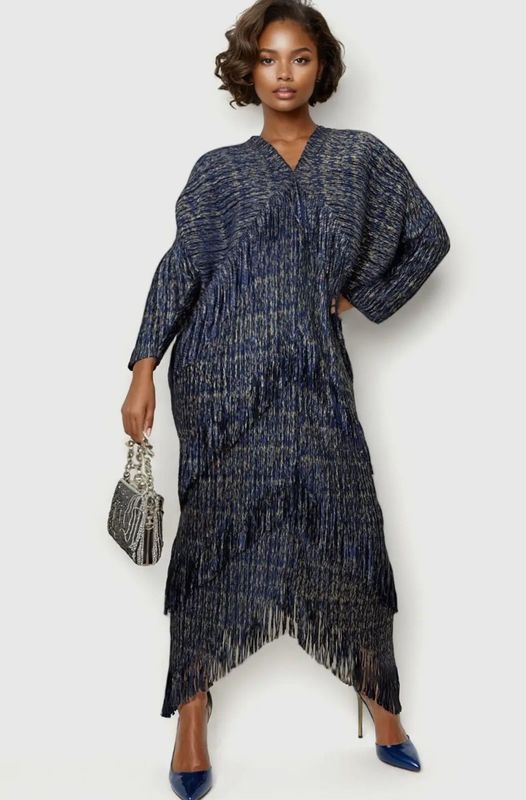 Accordion Fabric Dress