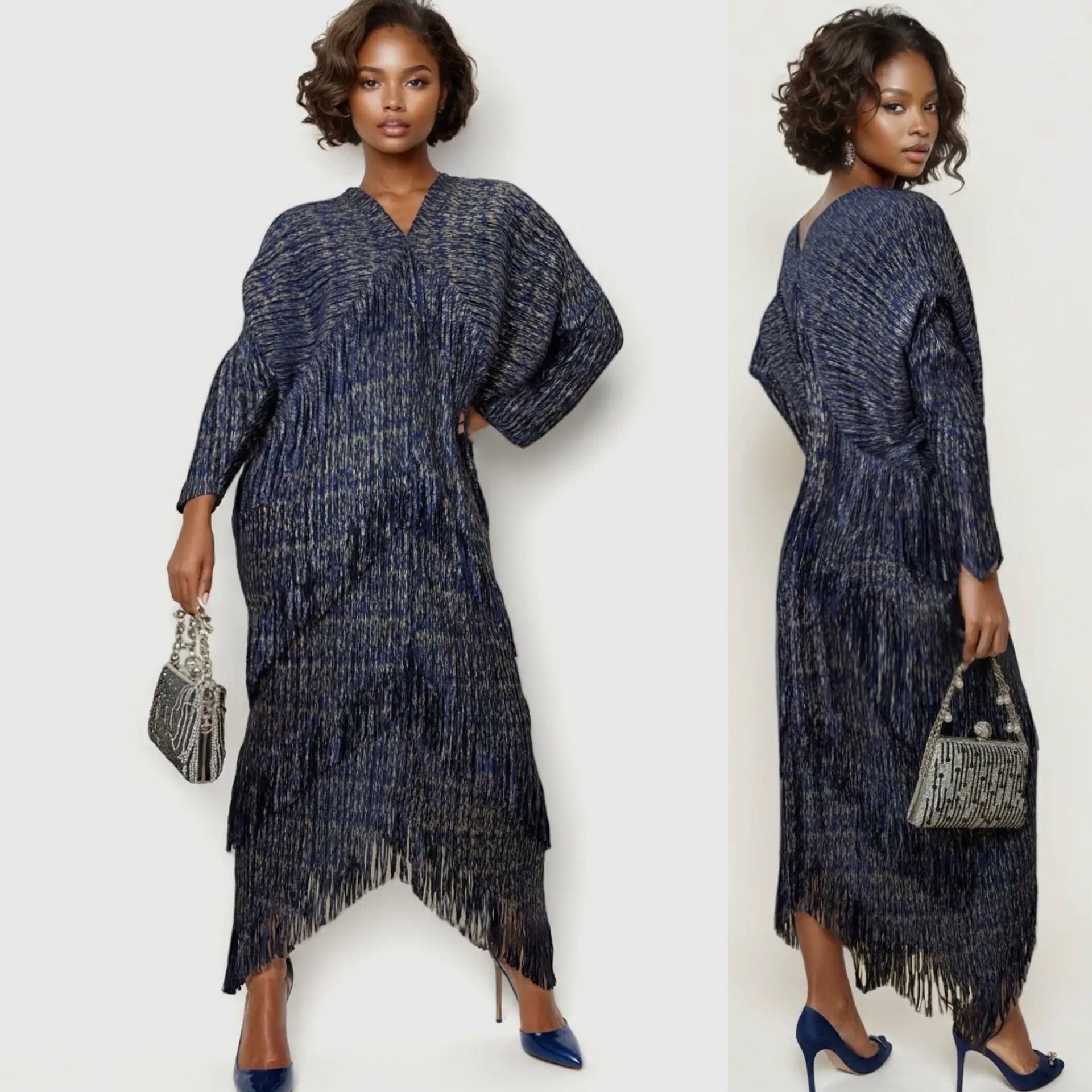 Accordion Fabric Dress