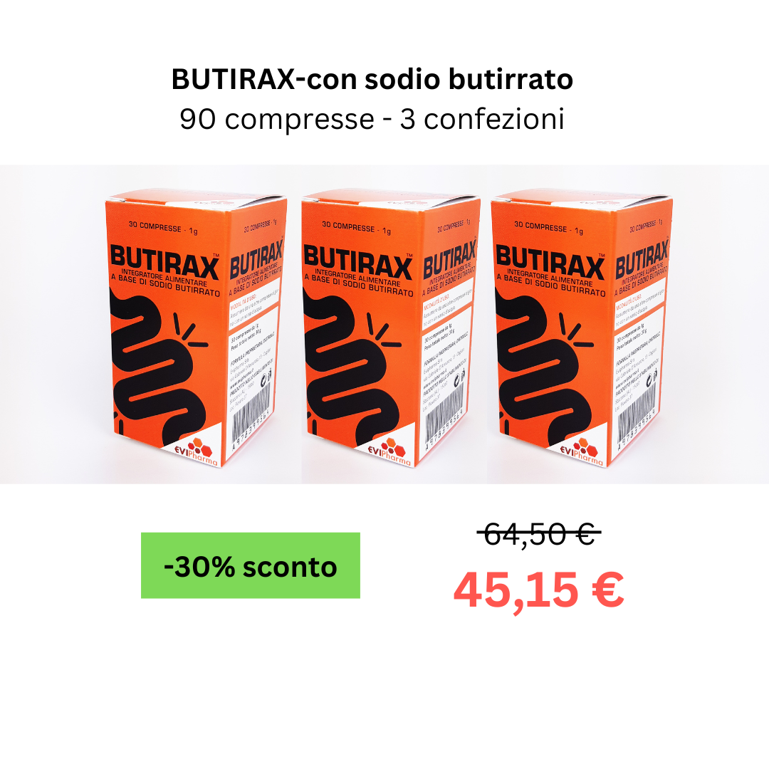 BUTIRAX 30 compresse x 3