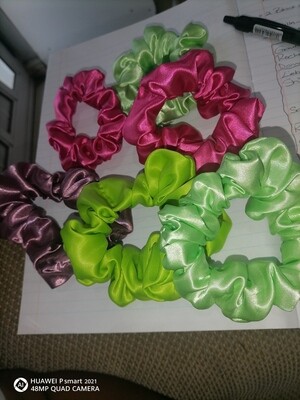 Satin Scrunchies