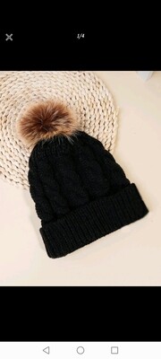 Beanie with Tassel