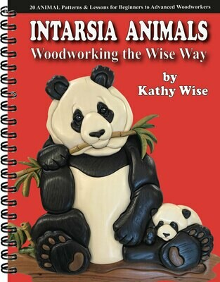 Intarsia Animals: Woodworking the Wise Way  Book USA shipping only