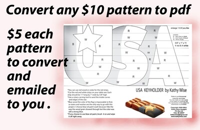 Pattern Convert to PDF
