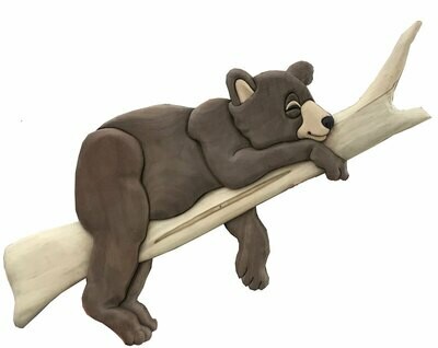 Bear Cub on Branch