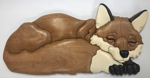 Lying Fox