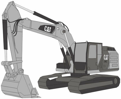 Cat Excavator