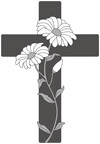 Daisy Stem Cross