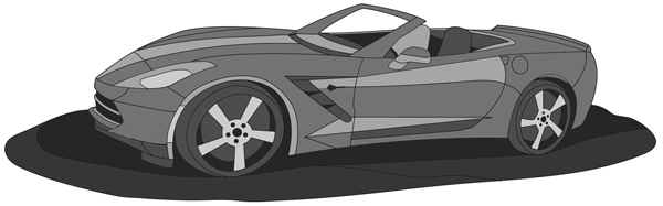 Corvette car
