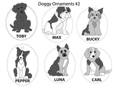 Doggy Ornaments #2
