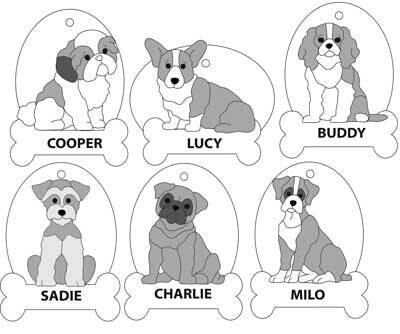 Doggy Ornaments #3