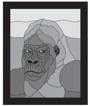Gorilla Head