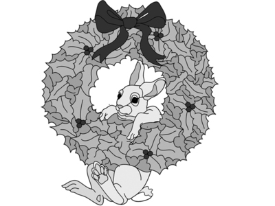Rabbit Wreath