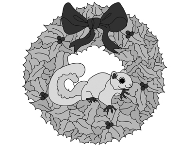 Squirrel Wreath