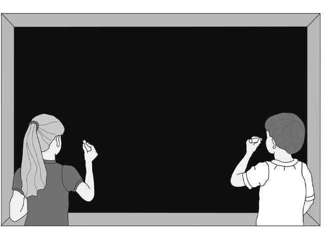 Chalkboard Kids