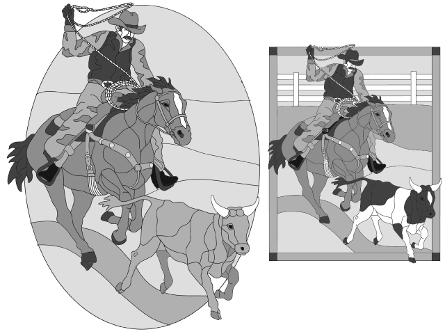 Calf Roper Cowboy
