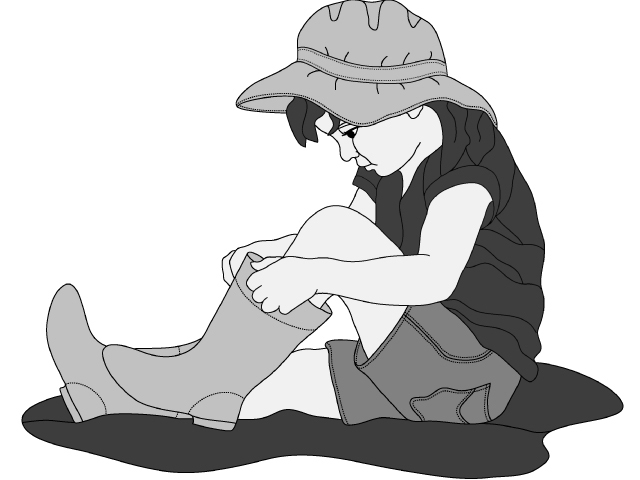 Girl With Boots