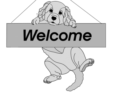Puppy Sign Swinger