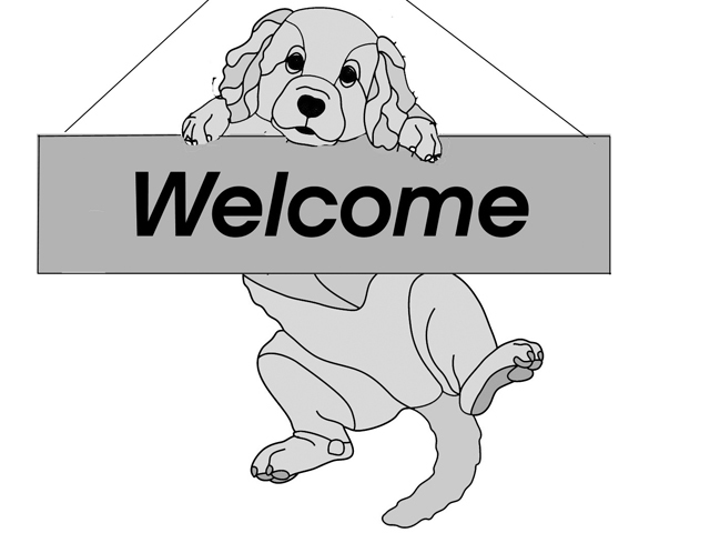 Puppy Sign Swinger