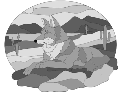 Lying Coyote