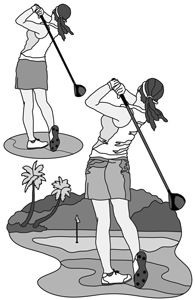 Golfer Woman