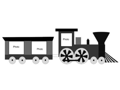Train Photo Frame