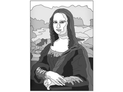 Mona Lisa Intarsia Oversized