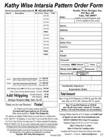 2025 Order Form