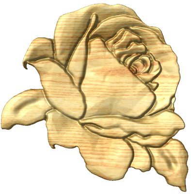 ROSE 3D Model  C1002