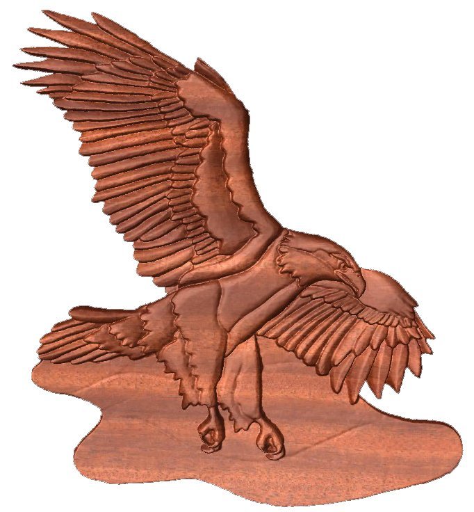 .ESP Style A Raised Eagle