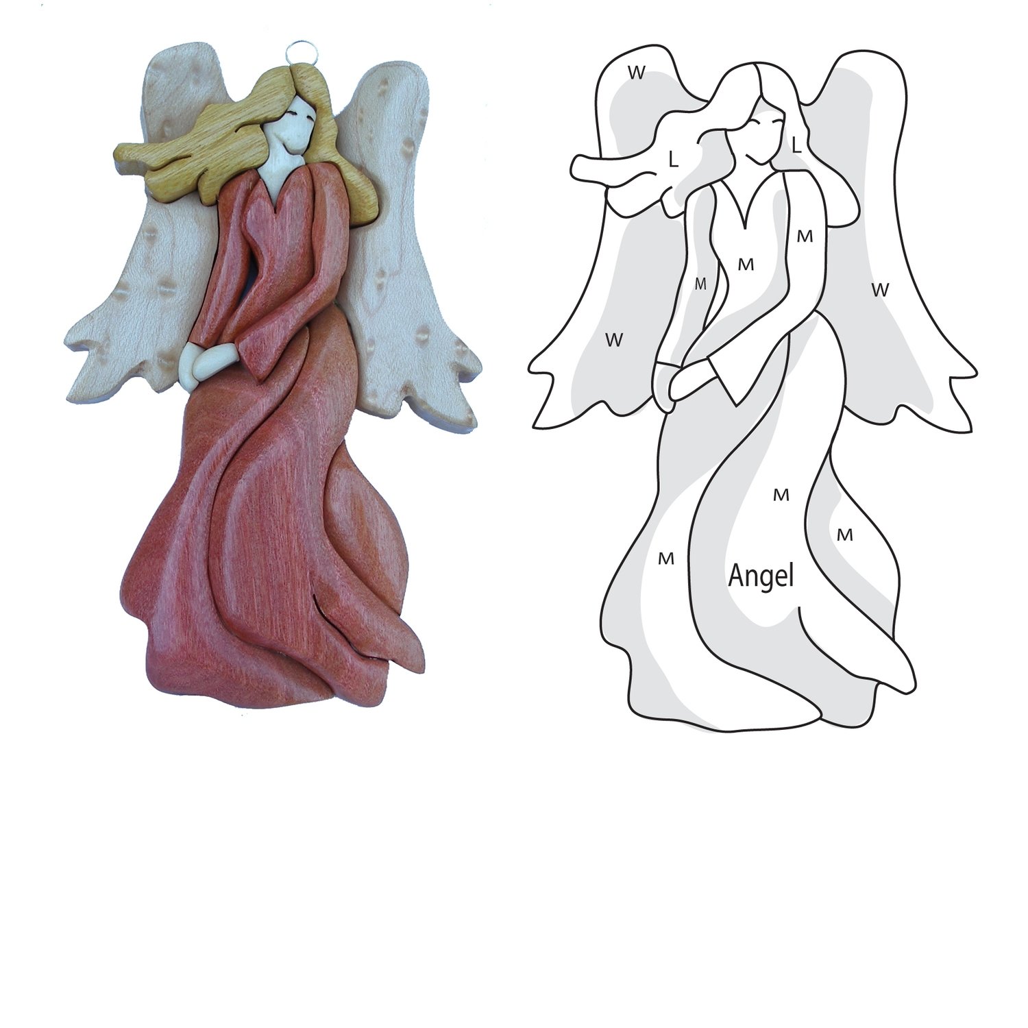 Free Angel ornament pattern