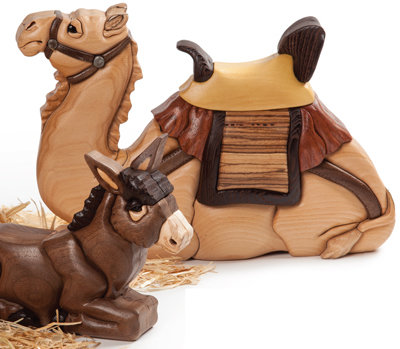 Camel and Donkey Nativity PDF Download