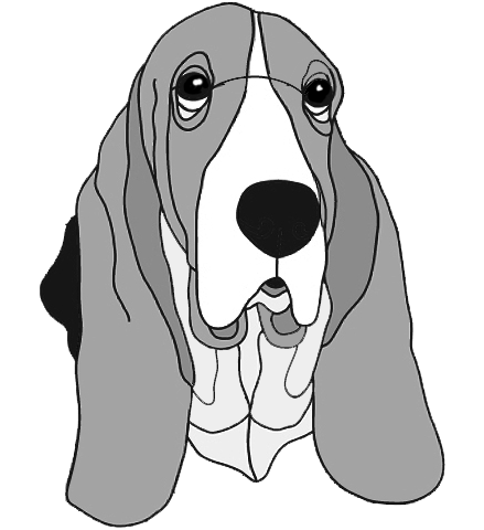 Basset Hound Head PDF Download