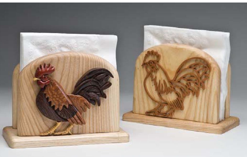 Rooster Napkin Holder PDF Download