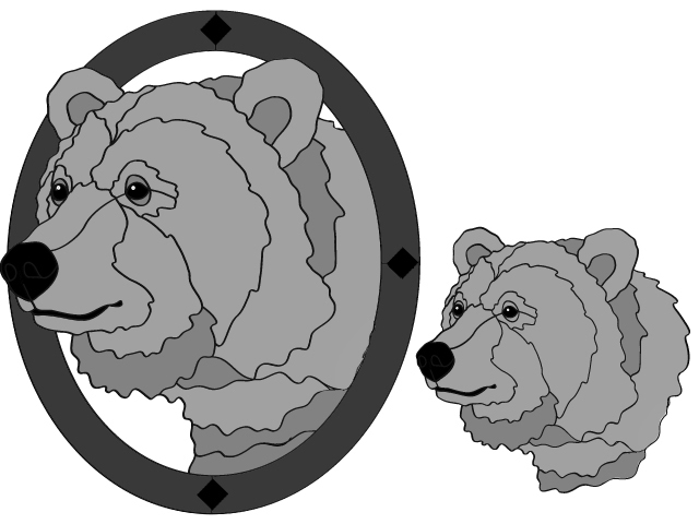 Grizzly Bear Head  Download  PDF