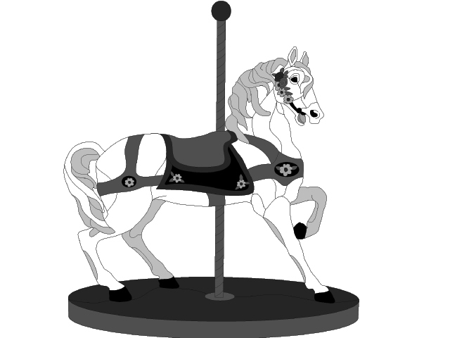 Standing Carousel Horse PDF download