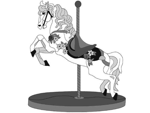Rearing Carousel Horse pdf download