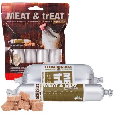 Meat & Treat Pferd, 80g