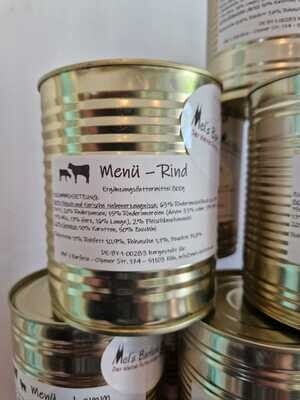 Menü Rind, 800g - Mel´s Barferie