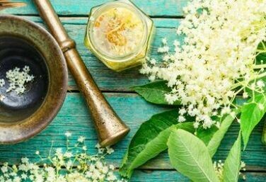 huile massage fleurs de sureau et pommes