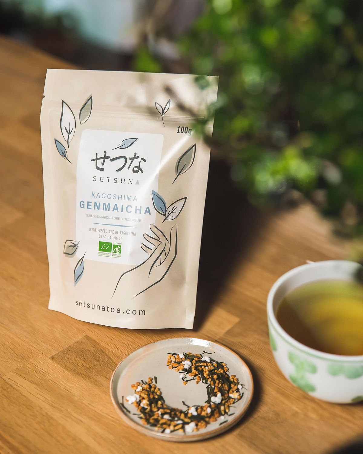 Thé Genmaicha bio