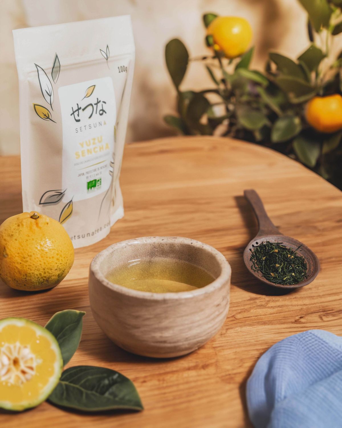 Thé Yuzu sencha Bio