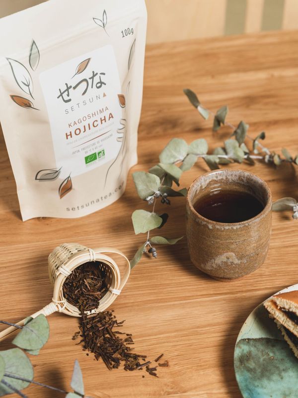 thé Hojicha Bio