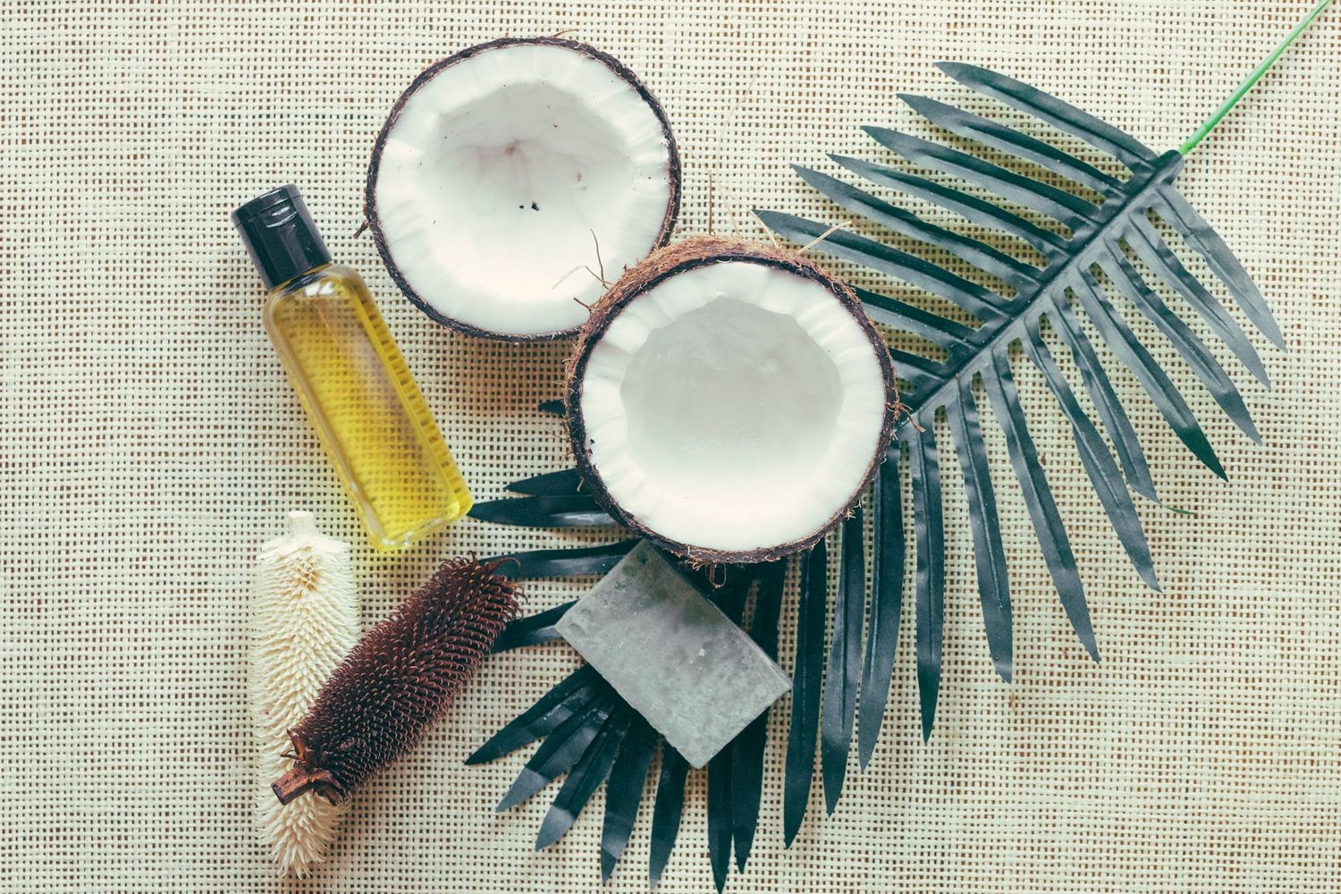 Huile de massage noix de coco et papaye 1 litre
