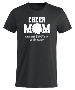 Cheer Mom Proud & Loud T-paita