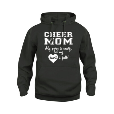 Cheer Mom Heart Huppari