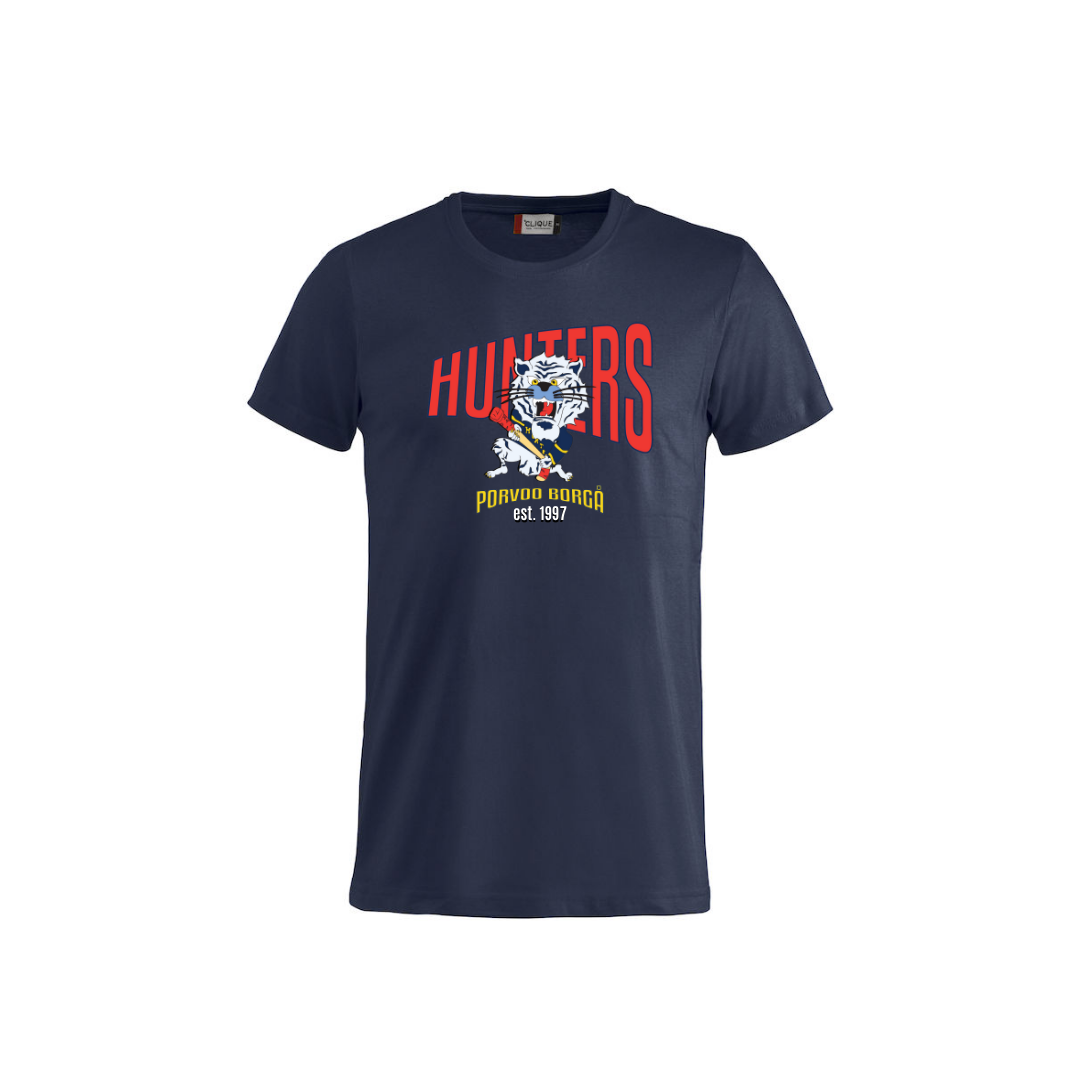 Hunters T-Shirt Logo Navy