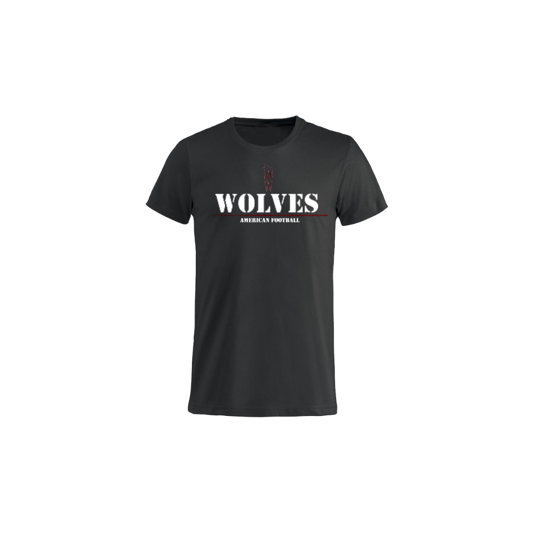 Wolves T-paita tekstilogolla