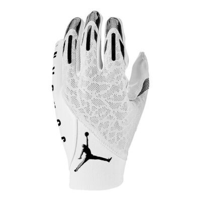 Jordan Knit football gloves white