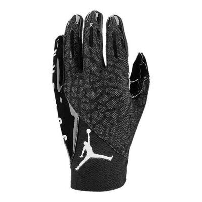 Jordan Knit Football Gloves Black